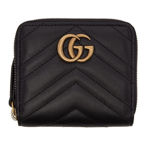 gucci half zip wallet|Gucci zip wallet small.